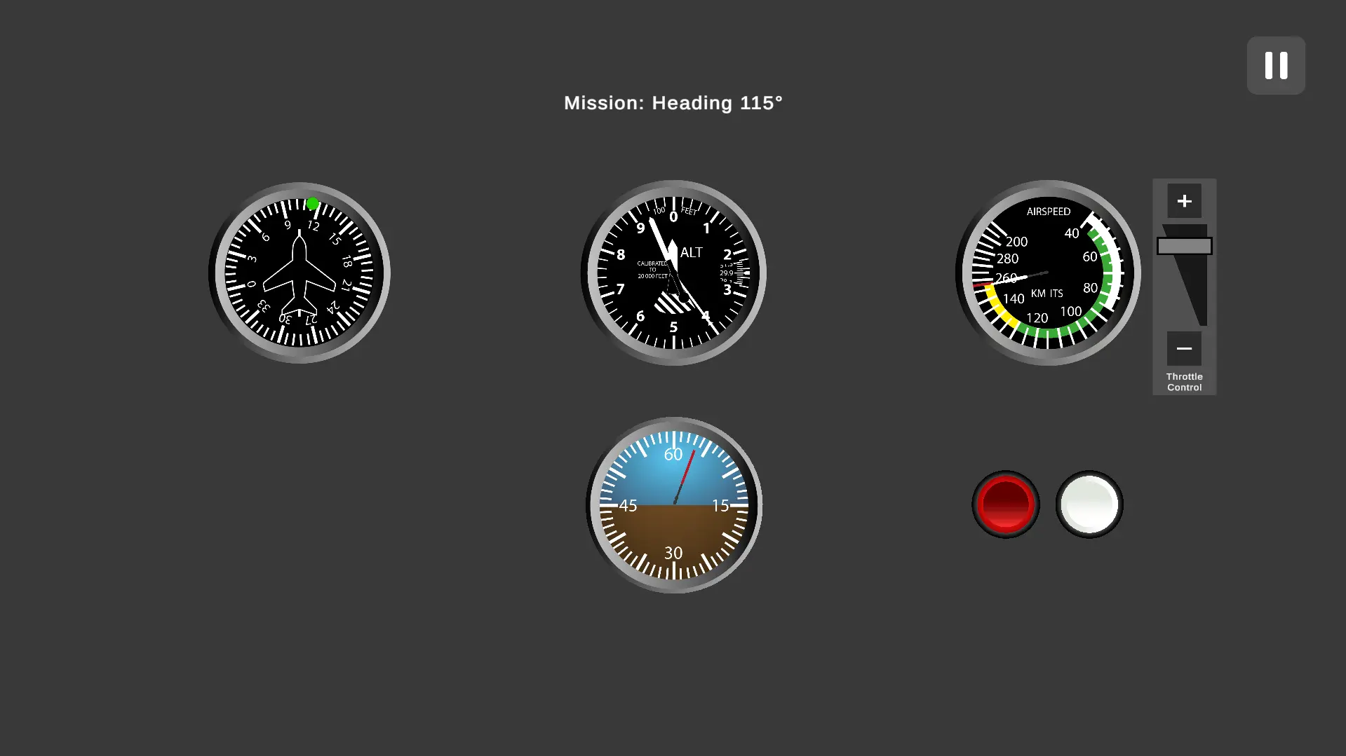 Joystick Flight Test